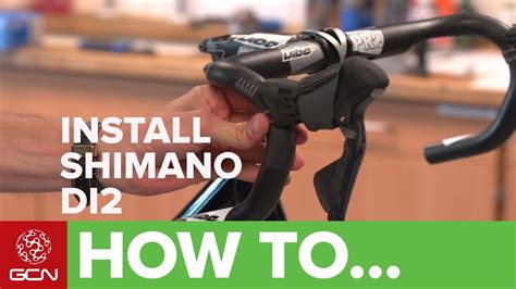 shimano di2 bar end junction box installation|how to use di2 shifters.